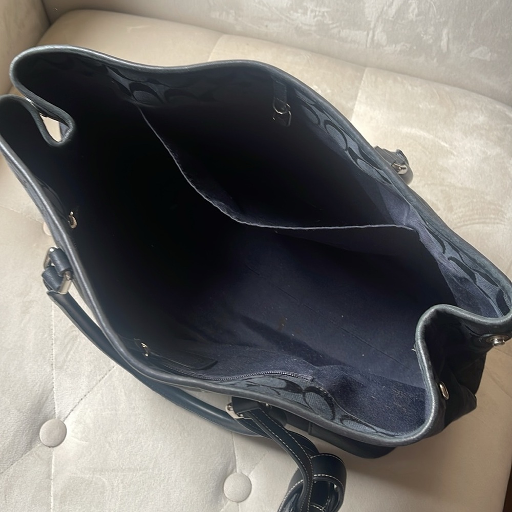 COACH iconic vintage logo Y2K tote bag - Picture 5 of 9
